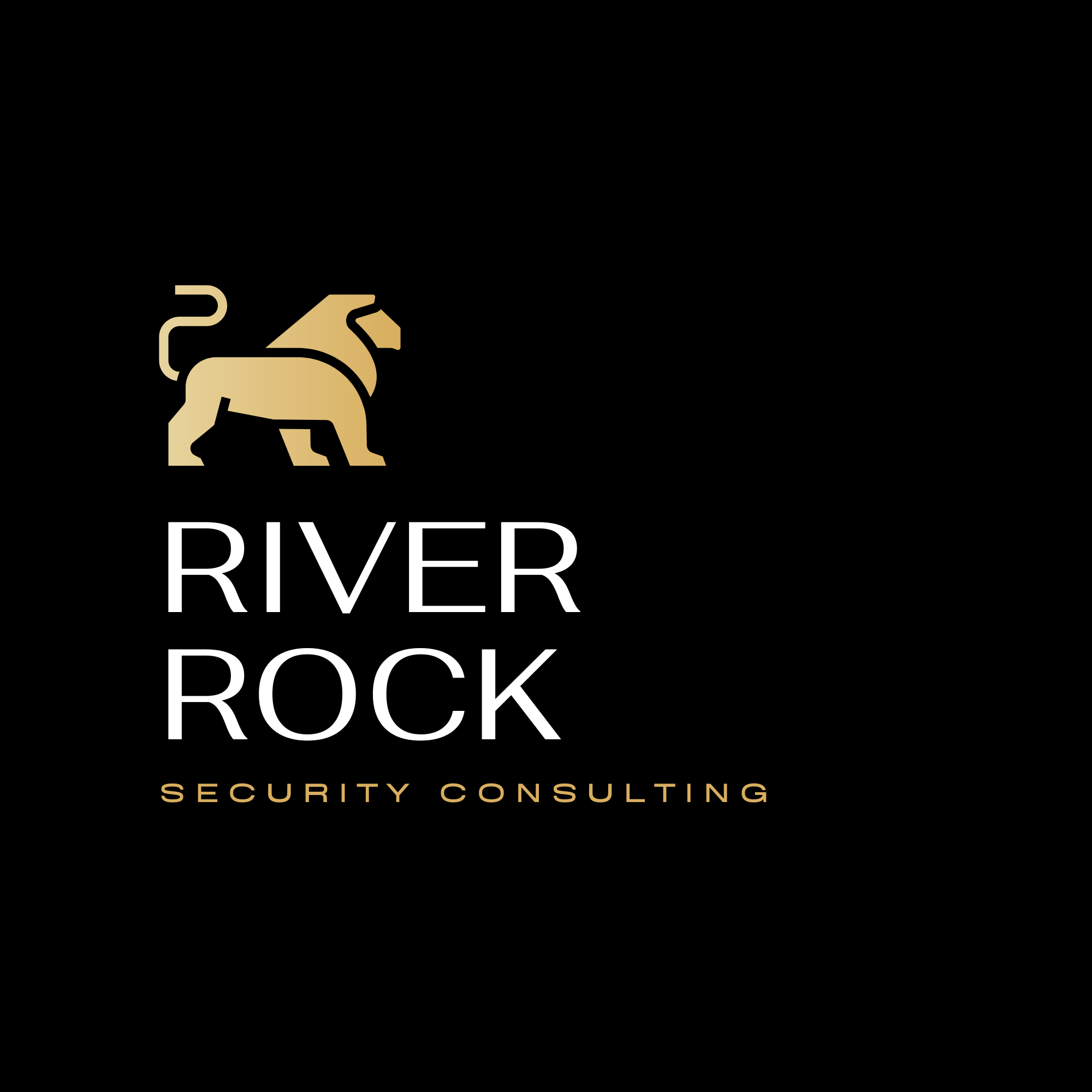 River Rock Consulting lion emblem